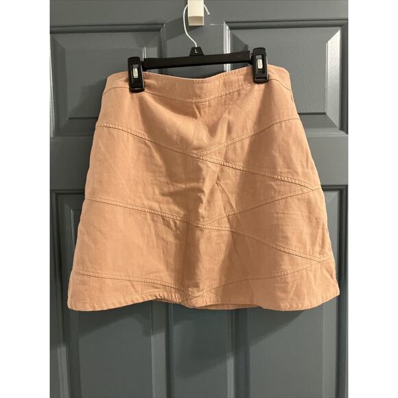 NWT Alter’d State Emily Skirt Size Large Dusty Pink - Picture 2 of 10
